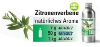 @ Zitronenstrauch / Zitronenverbene Aroma natürlich (50g)
