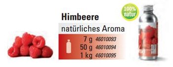 @ Himbeer Aroma natürlich (1000g)