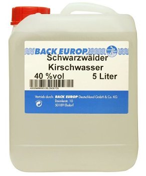 Schwarzwälder Kirschwasser 40% (5l)
