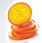 Orangen-Scheiben kandiert & abgetropft groß