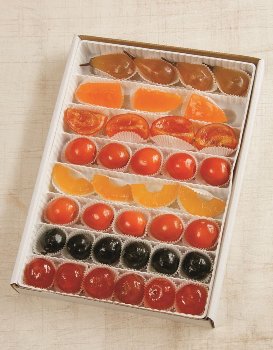 Gemischte Früchte kandiert & glasiert, Spizenfrüchte