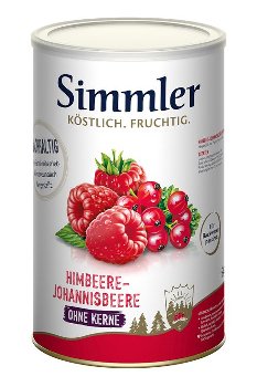 Himbeer-Johannisbeer-Konfitüre passiert ohne Kerne (5kg)