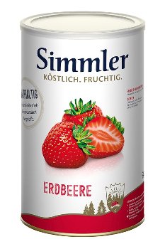 Erdbeer-Konfitüre extra mit Stücken