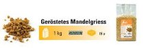 @ Mandeln gehackt geröstet