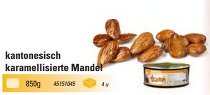 @ Mandel ganz braun karamellisiert (600G)