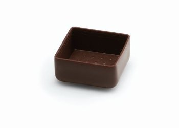 Schoko- | Dessert- | Pralinen-Schalen Quadrat | Viereck klein/flach bitter (384 Stk)