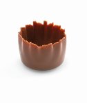 Schoko- | Dessert- | Pralinen-Schalen Rund geriffelt klein milch (288 Stk)