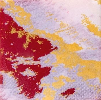 @ Schoko-Dekor Carré weiß mit Motiv rot (288 Stk)