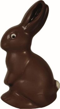 @ Schokoladen-Hase Nr.2 zartbitter (100g)