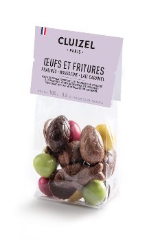 @ Tütchen Pralinenier + Meeresfrüchte milch, bitter (100g)