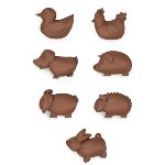 @ Schokoladen-Tiere milch 'Fermier' (lose Ware)