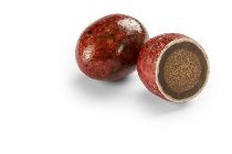 @ Pralinen-Eier dunkel | zartbitter rot-gesprenkelt (lose Ware)
