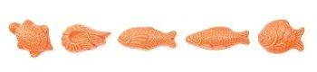 @ Schokoladen-Meerestiere 'orange' (lose Ware)