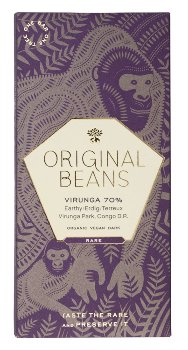 BIO Tafel-Schokolade dunkel | zartbitter 'Cru Virunga' 70% (70g)