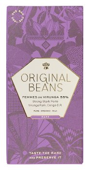 BIO Tafel-Schokolade vollmilch 'Femmes Virunga' 55% (70g)