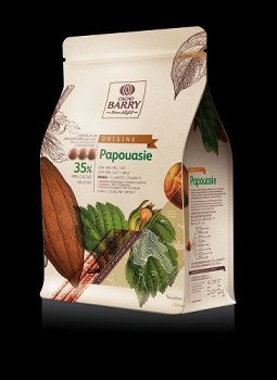 Couverture 'Papouasie' 35,8% milch, Drops | Chips