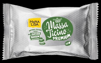 Rollfondant | Überzugs- | Modelliermasse grün 'Massa Ticino Tropic Grass Green'
