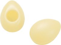 Ei-Hohlkörper | Pralinen-Eier mit Loch groß weiß (252 Stk)