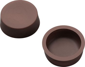 Schoko- | Pralinen-Schalen Rund dunkel | bitter (1071 Stk)