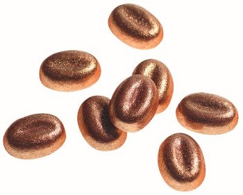 @ Schoko-Dekor bitter Kaffeebohnen bronze (200g)