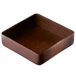 @ Schoko- | Pralinen-Schalen Quadrat | Viereck mittel/flach dunkel | bitter(350 Stk)
