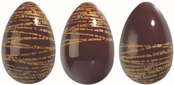 @ Pralinen-Halbeier bitter Motiv gold (630 Stk)