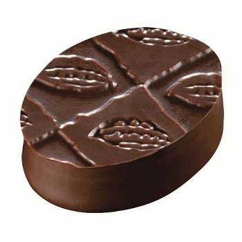 Relief- | Strukturfolie Kakaofrucht 'Cabosse' (27 Stk)