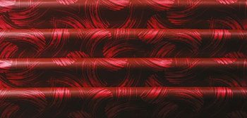 Transfer- | Siebdruckfolie Pinselstriche 'Londres rubis' (17 Stk)