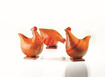 @ Gießform-Blister für Hühner 'Poulettes' (30 Blister für 15 Stk)