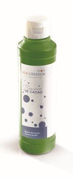 Kakaobutter gefärbt grün (200g)