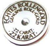 Blattgold-Ersatzrolle 3mm/21m