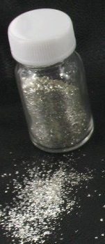 Streusilber Flitter fein (1g)