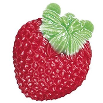 Schoko-Dekor Aufleger Erdbeer (175 Stk)