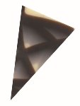 Dekor Dreiecke marmoriert (490Stk)