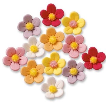 @ Feinzucker-Blumen bunt (120Stk)