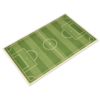 @ Persipan-Dekor Aufleger Fußballfeld (10 Stk)