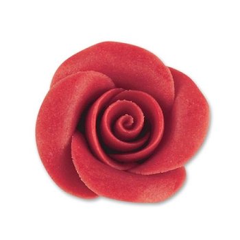 Marzipan-Rosen mittel, rot (36Stk)