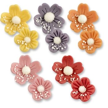 @ Marzipan-Blumen groß/klein, sortiert (90Stk)