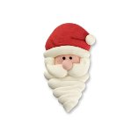 @ Zucker-Dekor Aufleger Nikolaus-Köpfe, mittel (75 Stk)