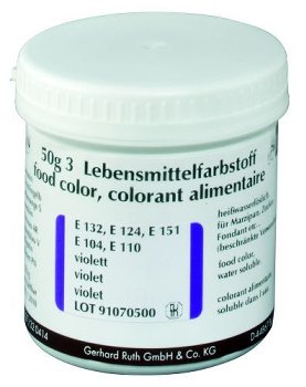 Lebensmittelfarbe violett | lila (50g)