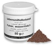 Lebensmittelfarbe schokobraun (50g)