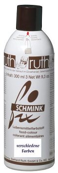 @ Lebensmittelfarbe zum Sprühen Schwarz (300ml)