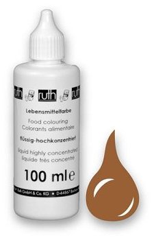 @ Lebensmittelfarbe goldbraun (100ml)