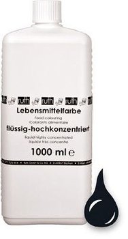@ Lebensmittelfarbe schwarz (1l)