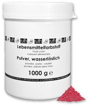 @ Lebensmittelfarbe erdbeerrot (1000g)
