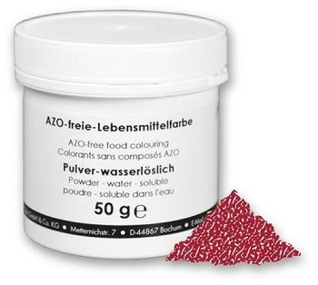@ Lebensmittelfarbe rot bläulich (50g)
