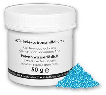 Lebensmittelfarbe blau (50g)