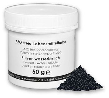 Lebensmittelfarbe schwarz (50g)