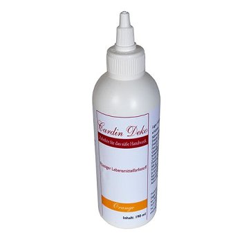 Lebensmittelfarbe orange (190ml)