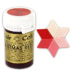 Lebensmittelfarbe | Gel-Farbe | Pasten-Farbe weihnachtsrot (25g)